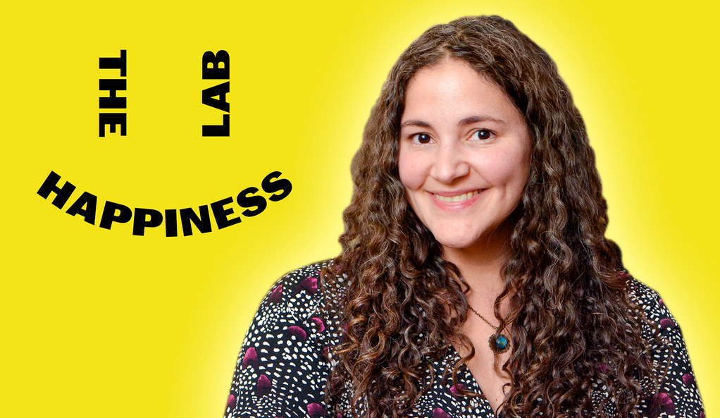 Mental Health Podcast Cover: The Happiness Lab with Dr. Laurie Santos

