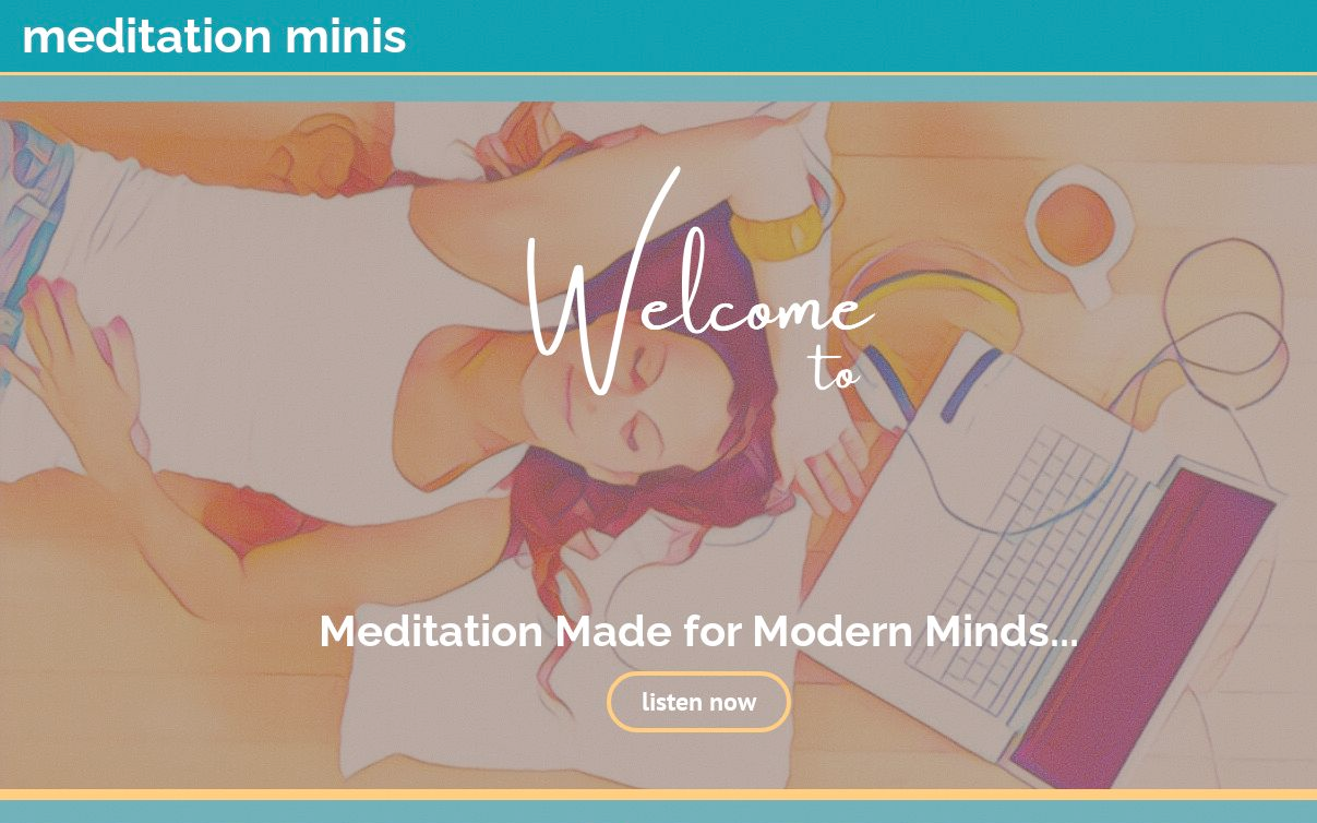 Mental Health Podcast Cover: Meditation Minis
