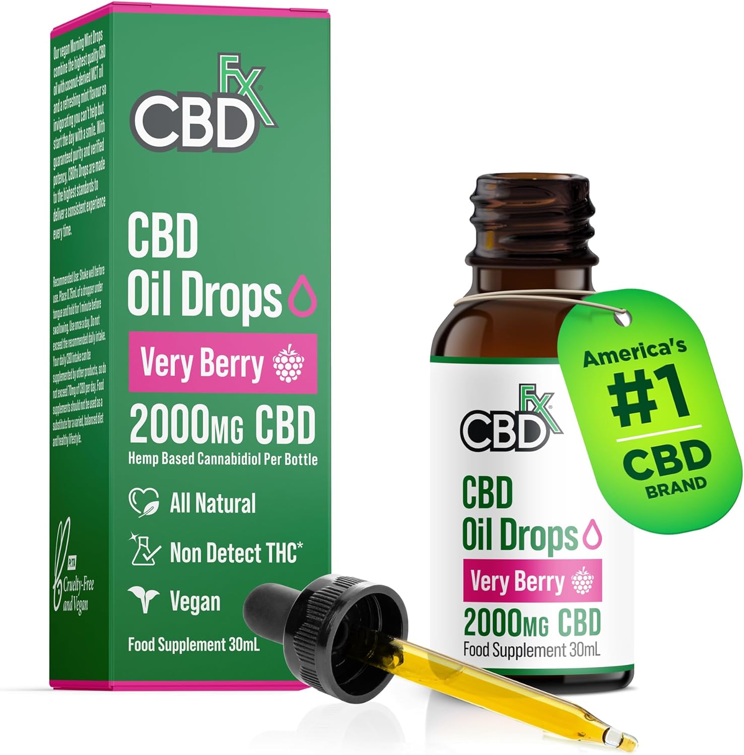CBDfx 2000mg CBD Oil
